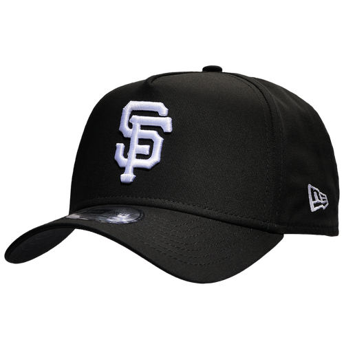 

New Era Mens San Francisco Giants New Era Giants A Frame Adjustable Cap - Mens Black Size One Size