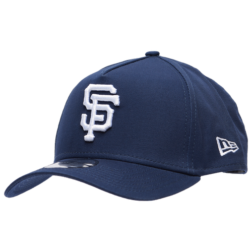 

New Era Mens New Era Giants A Frame Adjustable Cap - Mens Ocean Blue/White Size One Size