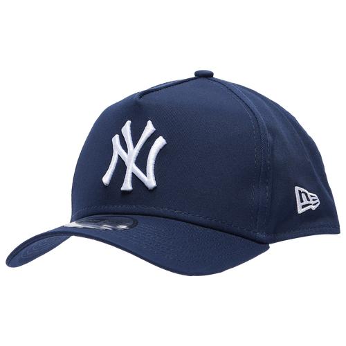 New Era Mens  Yankees A Frame Adjustable Cap In Ocean Blue/white
