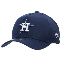 Men's - New Era Astros A Frame Adjustable Cap - Ocean Blue/White