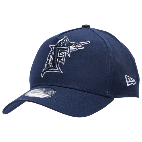 New Era Mens  Blue Jays A Frame Adjustable Cap In Ocean Blue/white