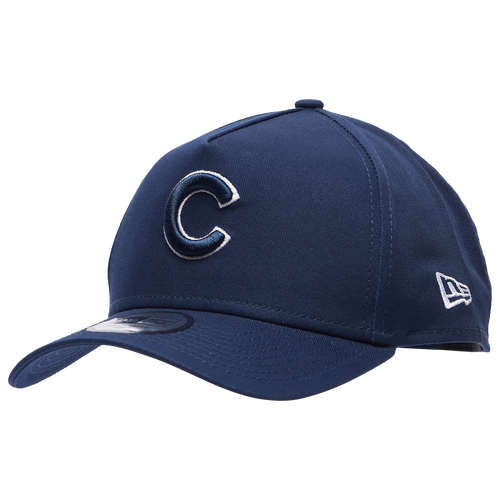 New Era Mens  Cubs A Frame Adjustable Cap In Ocean Blue/white