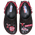 Crocs NBA Crocband Clogs - Men's Black/Red