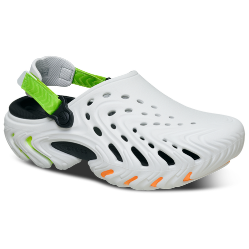  - Crocs Echo II Clogs - Gray/Orange Green