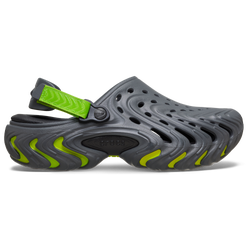 Men's - Crocs Echo II Clogs - Gray/Green Burst
