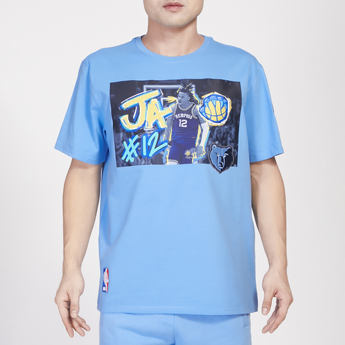 

Pro Standard Mens Ja Morant Pro Standard Grizzlies Yearbook T-Shirt - Mens University Blue Size L