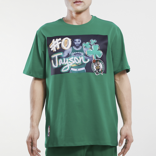 

Pro Standard Mens Jayson Tatum Pro Standard Celtics Yearbook T-Shirt - Mens Kelly Green Size M