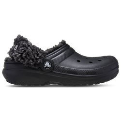Boys' Toddler - Crocs Lined Fluff - Black