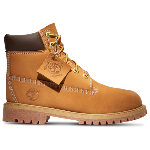 

Timberland Boys Timberland Waterproof 6" Boots - Boys' Grade School Wheat/Wheat Size 05.5