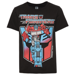 Boys' Grade School - Transformers Transformers Prime Time Culture T-Shirt - Black/Black