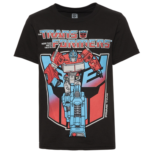

Boys Transformers Transformers Transformers Prime Time Culture T-Shirt - Boys' Grade School Black/Black Size L