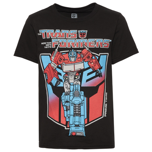 

Boys Transformers Transformers Transformers Prime Time Culture T-Shirt - Boys' Grade School Black/Black Size S