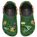 Crocs TMNT Classic Clogs - Crocs Black/Green Brown