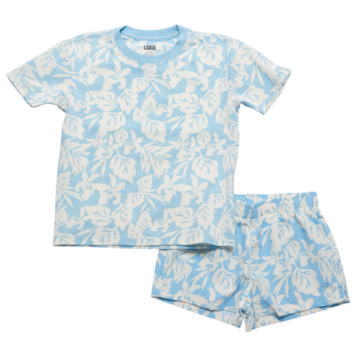 

LCKR Boys LCKR T-Shirt and Shorts Set - Boys' Toddler Ether/White Size 2T