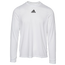 adidas Team Creator Long Sleeve T-Shirt - Men's White