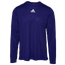 adidas Team Creator Long Sleeve T-Shirt - Men's Collegiate Purple