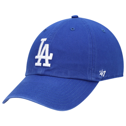 

47 Brand Mens Los Angeles Dodgers 47 Brand Dodgers Clean Up Adjustable Cap - Mens Royal/Royal Size One Size
