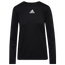 adidas Team Creator Long Sleeve T-Shirt - Women's Black
