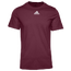adidas Team Amplifier Short Sleeve T-Shirt - Men's Maroon/White