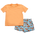 LCKR T-Shirt and Shorts Set - Boys' Toddler Marie Peach/Ether Orange