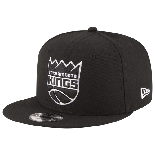 

New Era Mens Sacramento Kings New Era Kings Bow Snapback - Mens Black/White Size One Size
