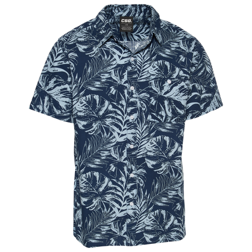 

CSG Mens CSG Woven T-Shirt - Mens Navy/Navy Size S