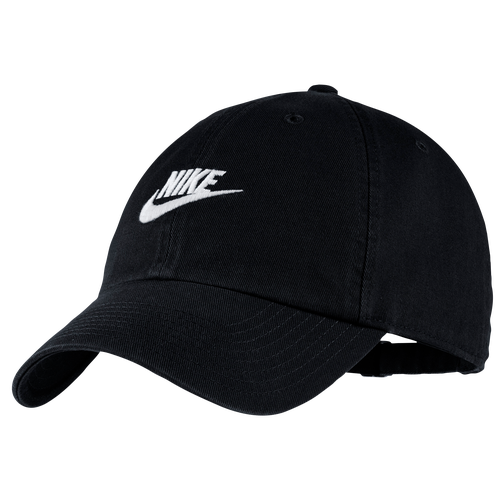 

Nike Mens Nike H86 Futura Washed Cap - Mens Black/Black/White Size One Size