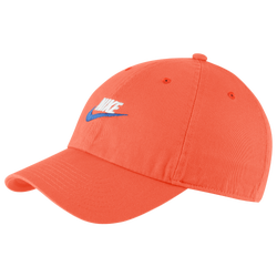 Men's - Nike H86 Futura Washed Cap - Orange/White