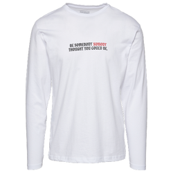 Men's - Famous Nobodys Game Is Flames Longsleeve T-Shirt - White/Multi