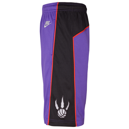 Nike Boys Raptors HWC Swingman Shorts Boys Grade School Field Purple Size S