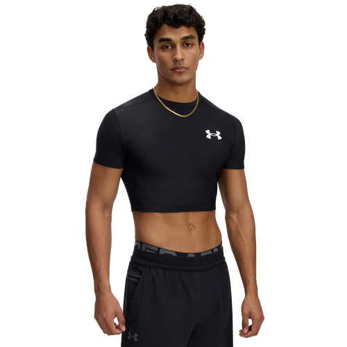 MENS - Under Armour Heatgear Og Compression Crop - Black/White