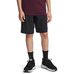 Boys' Grade School - Under Armour Unstoppable Short - Black/Pitch Gray