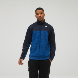 Men's - New Balance Heatloft Full-Zip Jacket - Blue