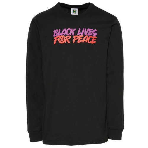 

Cross Colours Mens Cross Colours Black Peace II Longsleeve T-Shirt - Mens Black/Black Size S