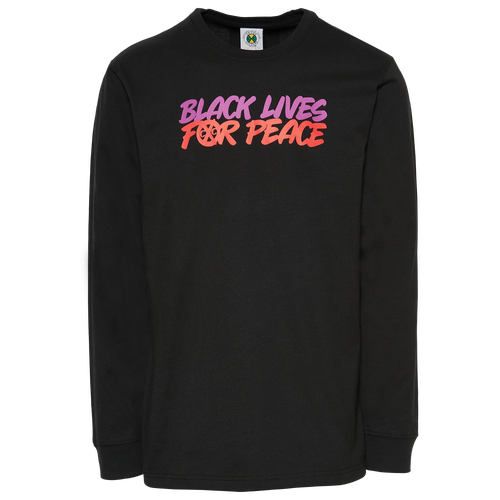 

Cross Colours Mens Cross Colours Black Peace II Longsleeve T-Shirt - Mens Black/Black Size XXL