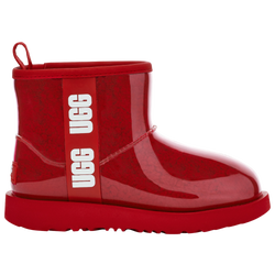 Women's - UGG Classic Clear Mini Marbled  - Samba Red/Red