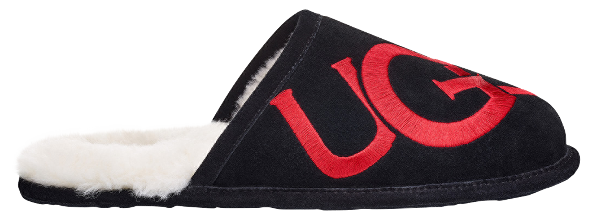 Red and deals black ugg slippers