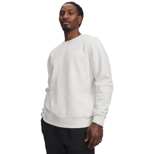 Under Armour Essential Fleece Crew - Under Armour White