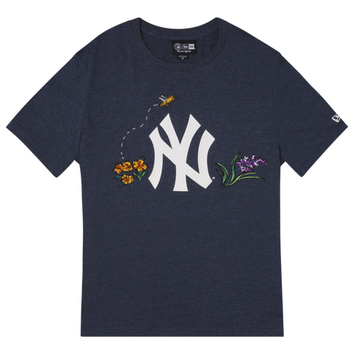 

New Era Mens New York Yankees New Era Yankees Watercolor T-Shirt - Mens Black Size L
