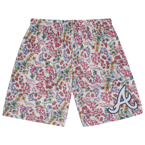 

New Era Mens Atlanta Braves New Era Braves Watercolor Shorts - Mens Multi Size M