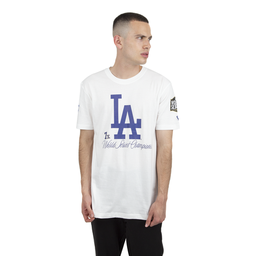 

New Era Mens New Era Dodgers World T-Shirt - Mens White Size XXL