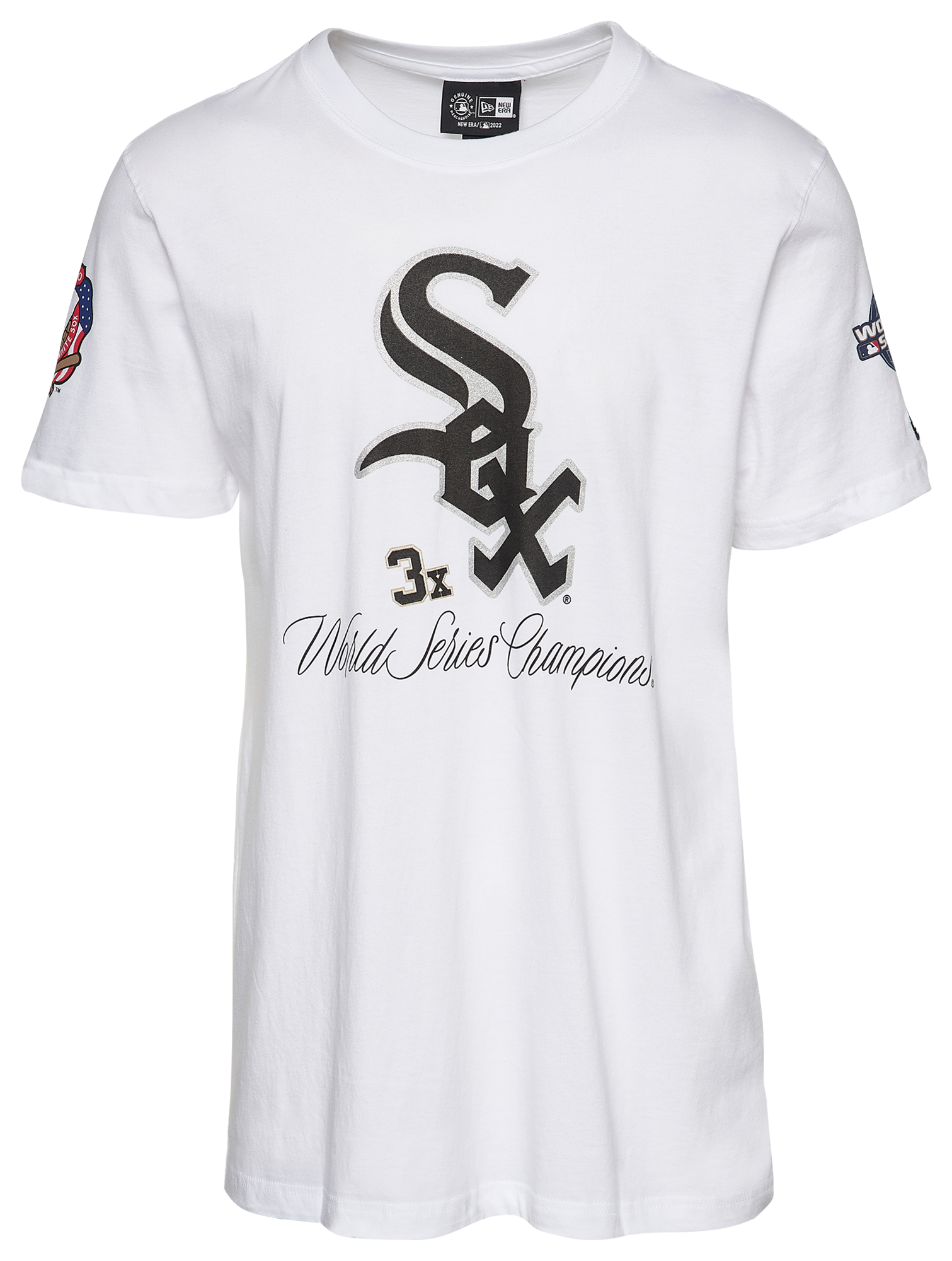 New Era Mens White Sox World T-Shirt - White Size S