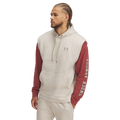 Under Armour Icon Fleece Sleeveless Hoodie - Under Armour Timberwolf Taupe