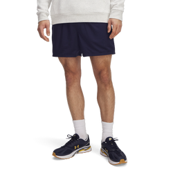 Men's - Under Armour Essential Mesh Shorts - Midnight Navy/White