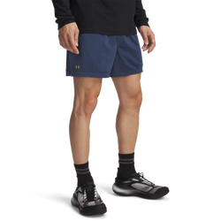 Men's - Under Armour Essential Mesh Shorts - Nu Blue/White