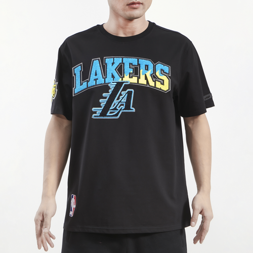 

Pro Standard Mens Pro Standard Lakers Aqua T-Shirt - Mens Black/Black Size L