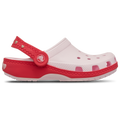 Crocs Vday Clogs With Heart Back Strap - Crocs Digital Raspberry/Pink Milk