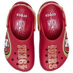 Boys' Grade School - Crocs NFL Classic Clog - Red/Gold