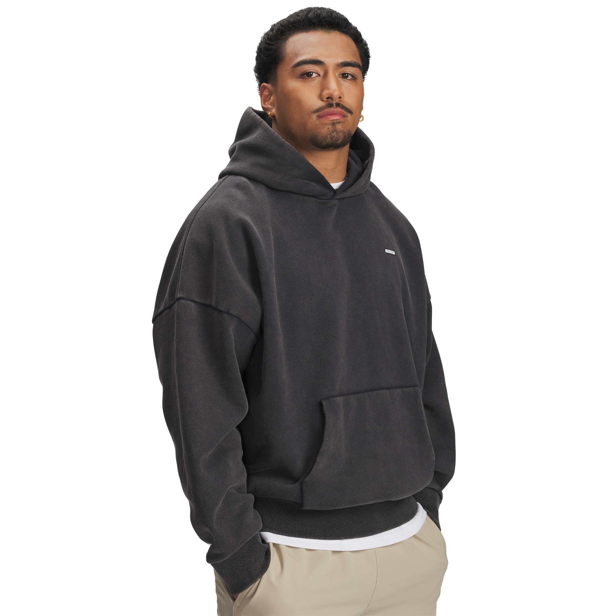 Under Armour Icon Heavyweight Fleece Wash Oversized Hoodie - Men's