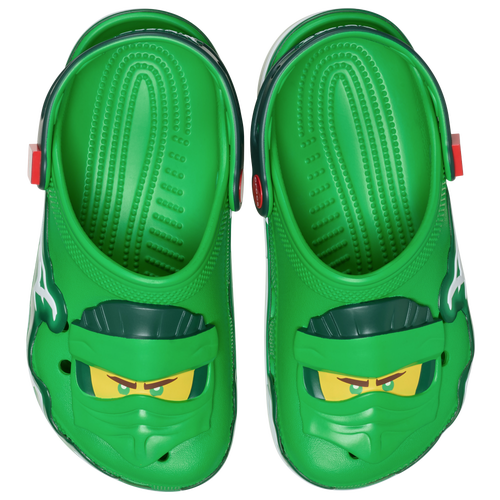 BOYS - Crocs 4LW Ninjago Classic Clogs - Green/Multi